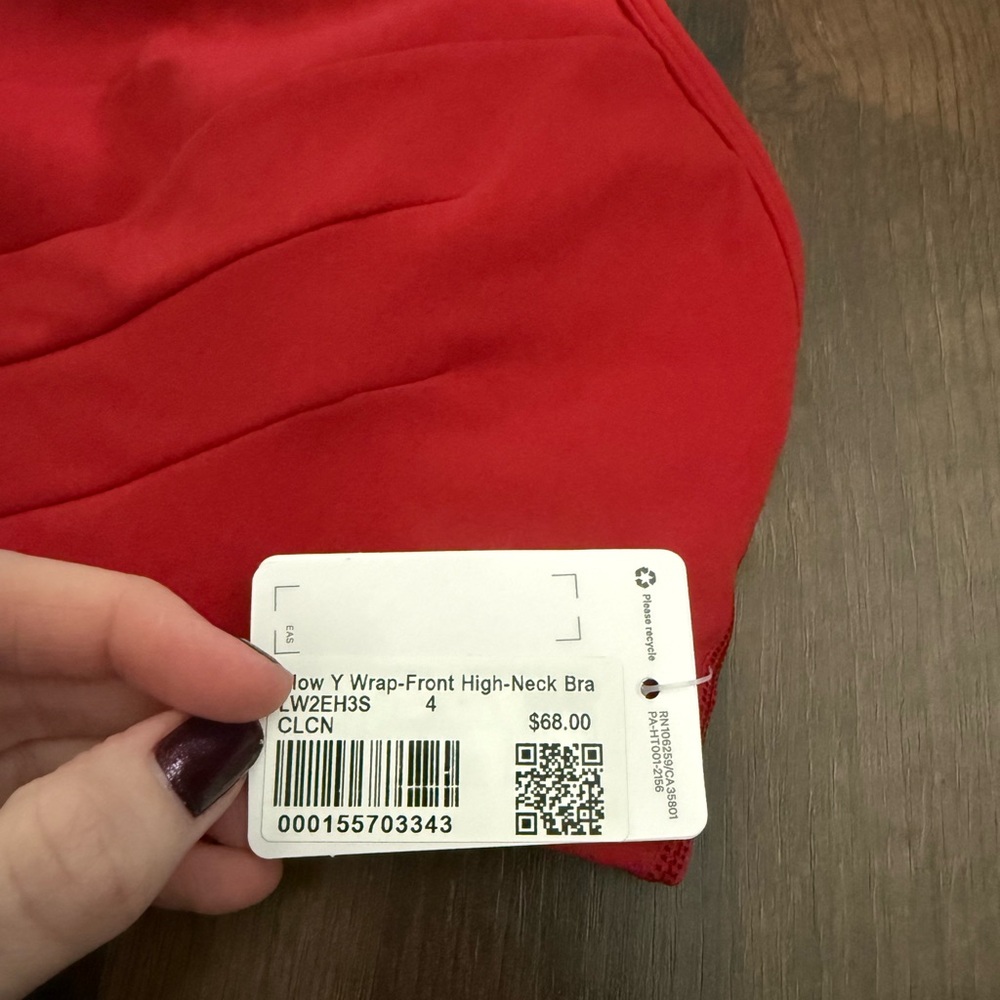 🆕 Lululemon Flow Y Wrap High Neck Bra - Picture 3 of 8